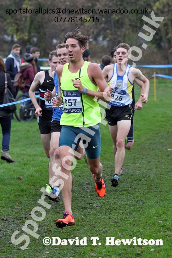 Senior men's European Cross Country Trials, Sefton Park, Liverpool. Photo: David T. Hewitson/Sports for All Pics